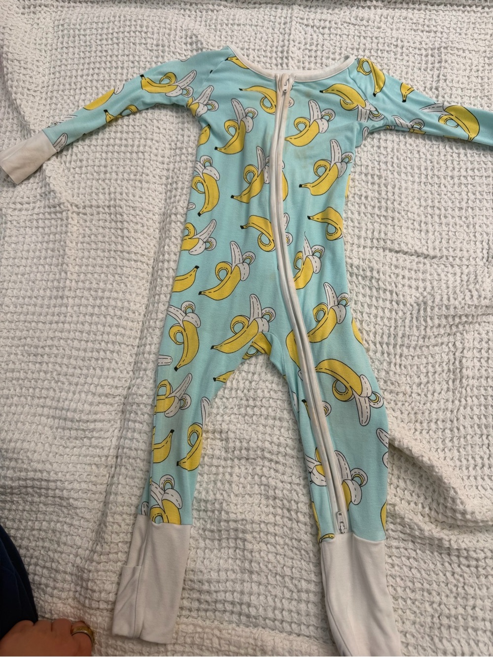 Little sleepies 12-18m zipper pajamas